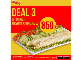 Kababjees Express! Deal 3 For Rs.850/-